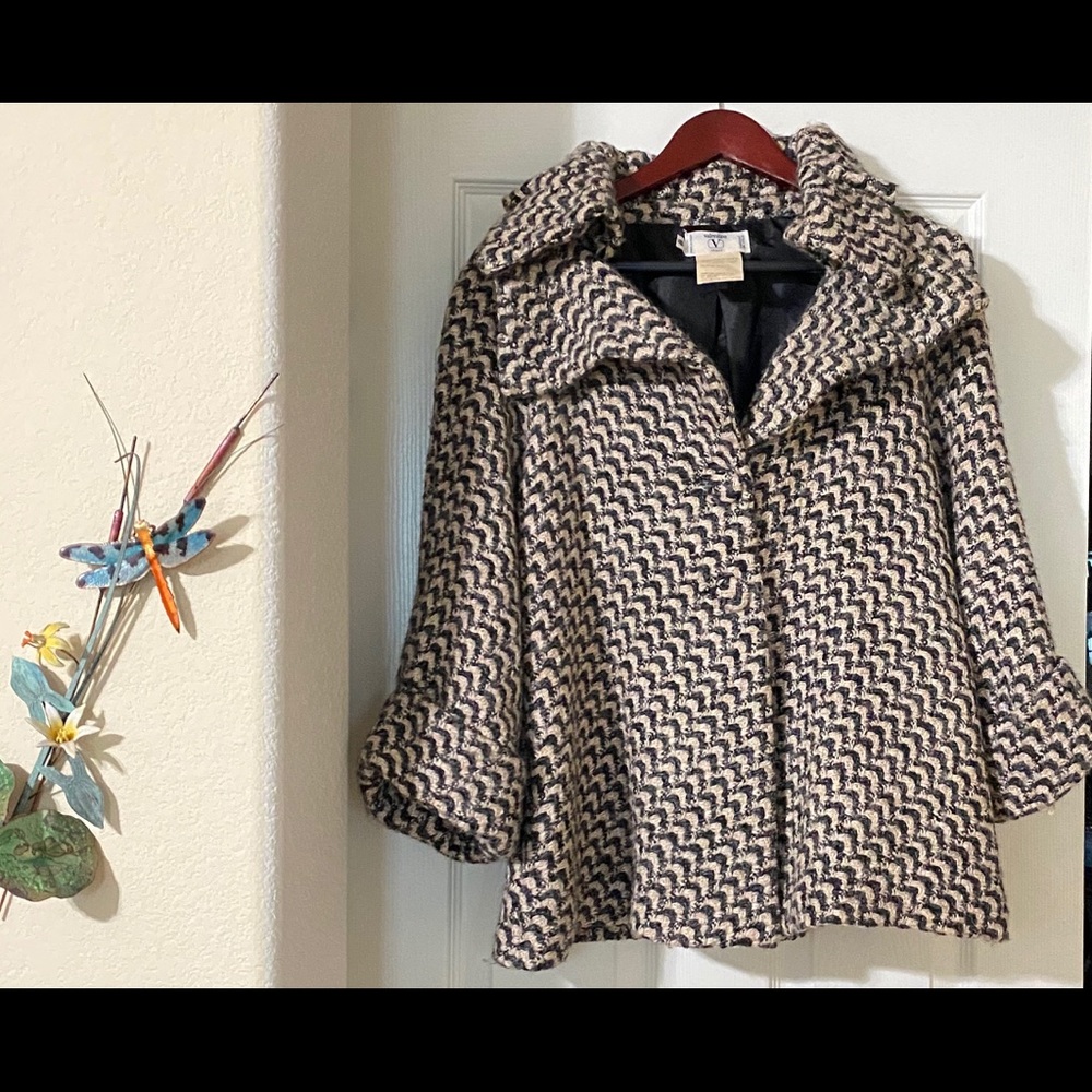 Valentino Miss V Luxurious Coat Vintage RARE!